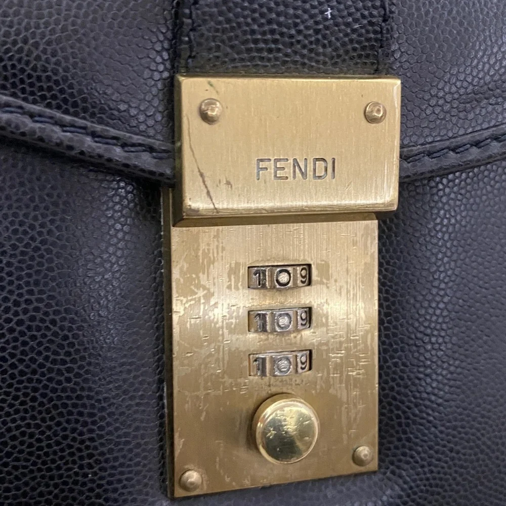 Authentic Rare Vintage FENDI Laptop/Briefcase Business Bag